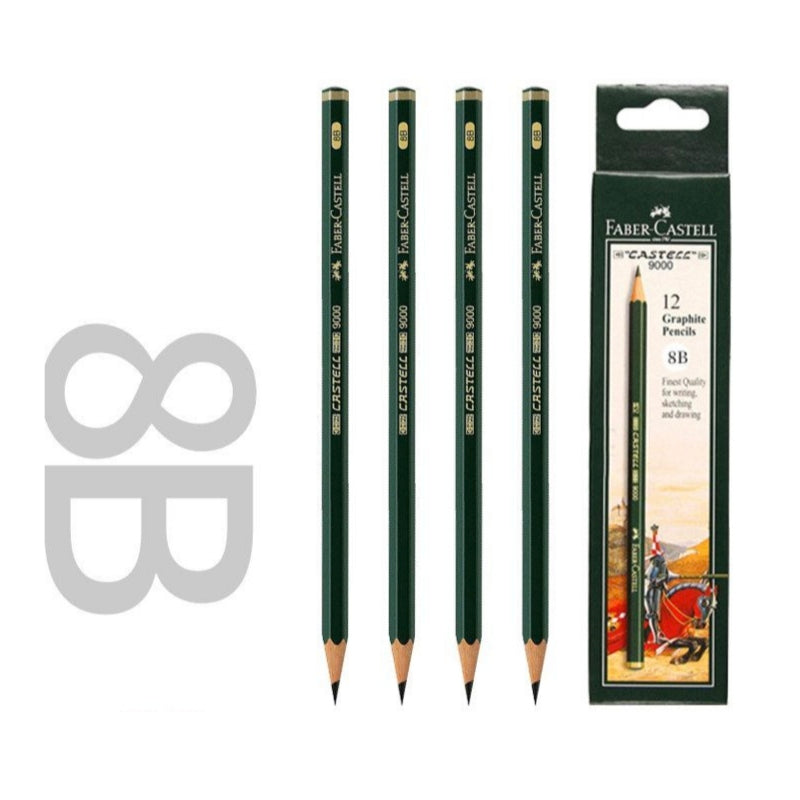Faber-Castell 9000 Graphite Pencil Set