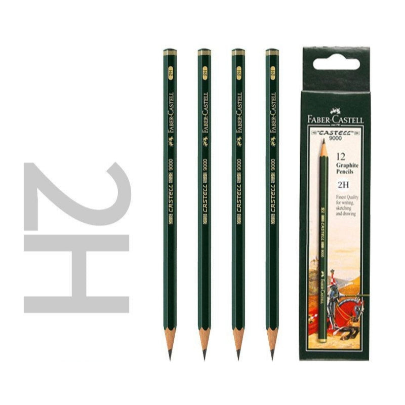 Faber-Castell 9000 Graphite Pencils 12-Pack