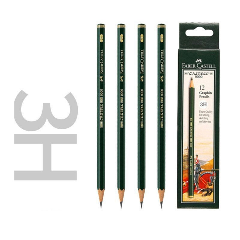 Faber-Castell 9000 Graphite Pencils 12-Pack