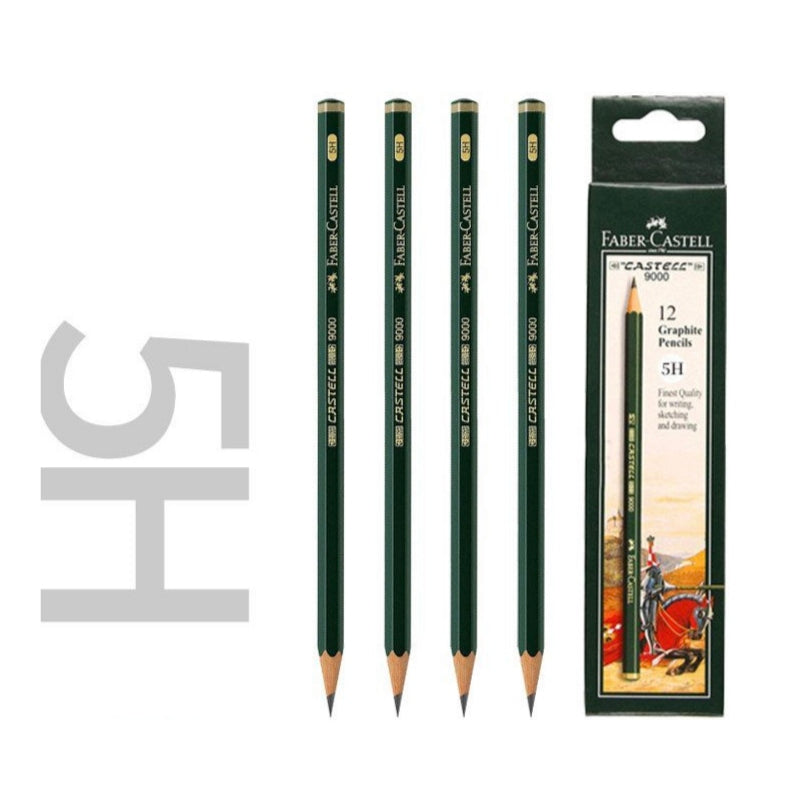 Faber-Castell 9000 Graphite Pencils 12-Pack