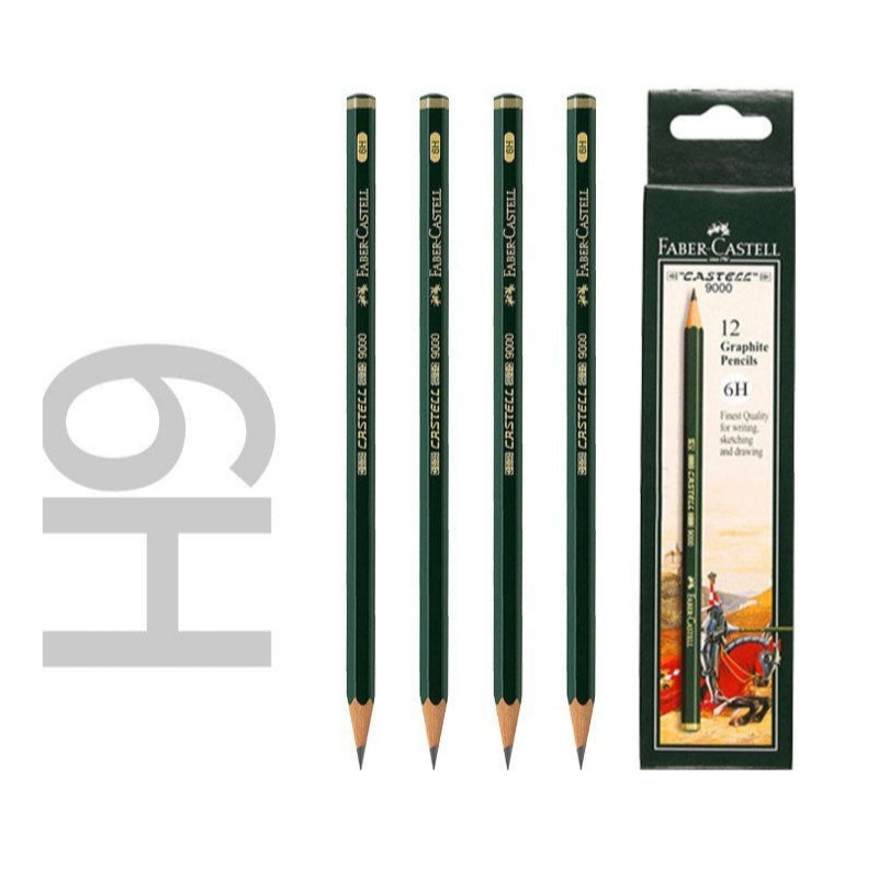 Faber-Castell 9000 Graphite Pencils 12-Pack