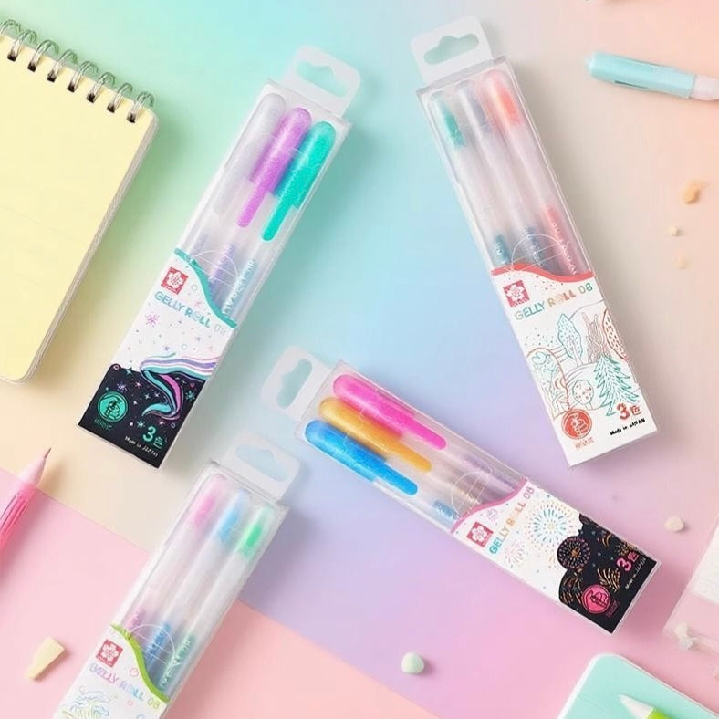 Sakura Gelly Roll Retractable Galaxy Pen Set