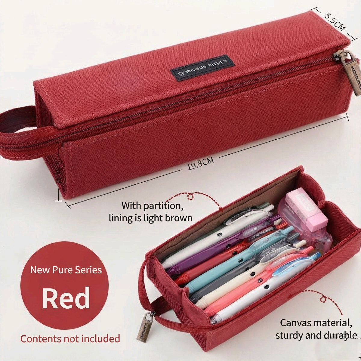 Kokuyo New Pure Retro Standing Pencil Case