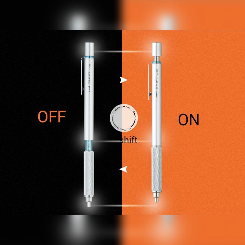Uni Shift M5-1010 Mechanical Pencil with Tin Box