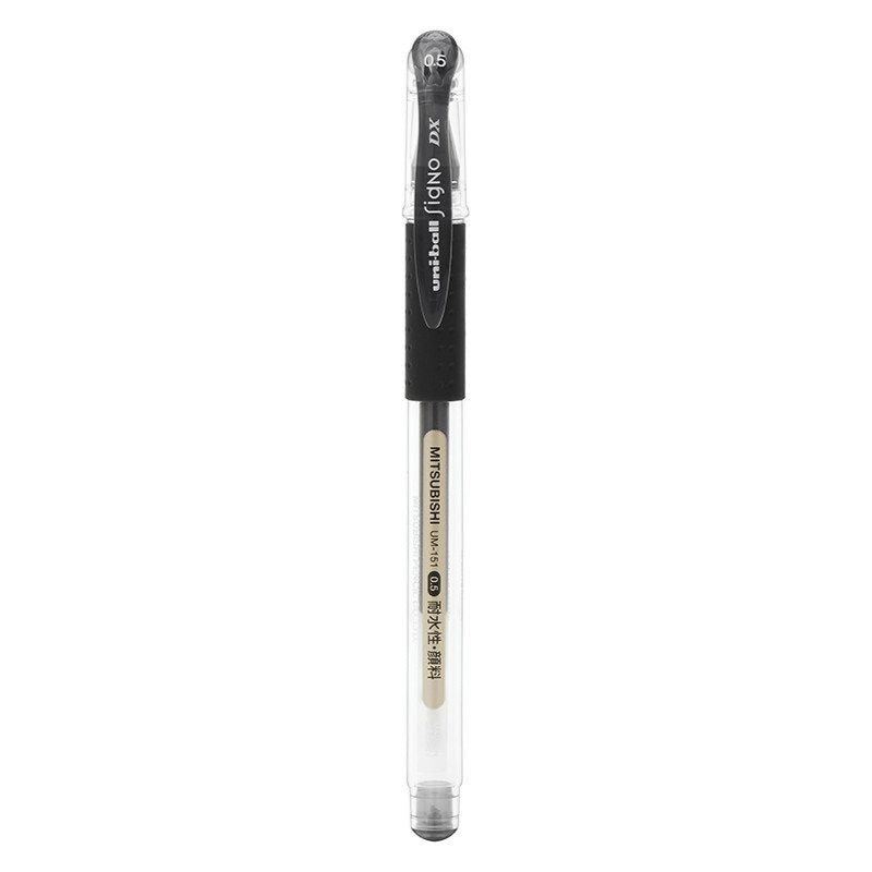 Uni-ball Signo UM-151 0.5mm Black Gel Pen Single