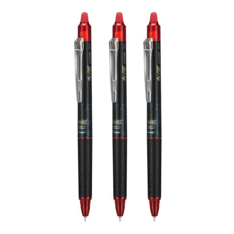 Pilot FriXion Point Clicker 3-Pack Pens
