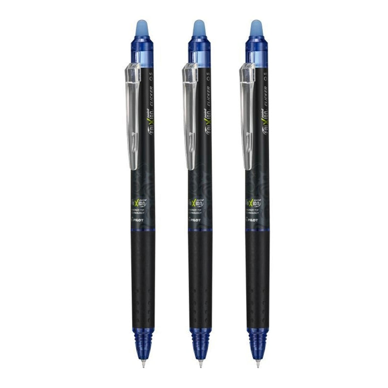 Pilot FriXion Point Clicker 3-Pack Pens
