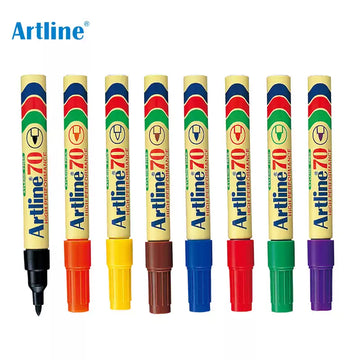 Artline 70 Bullet Permanent Markers 8-Pack