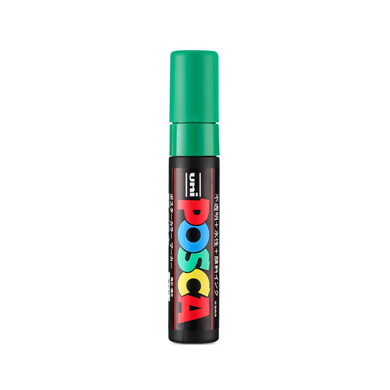 UNI POSCA PC-17K Paint Markers,15mm Extra Broad Tip,Single Green