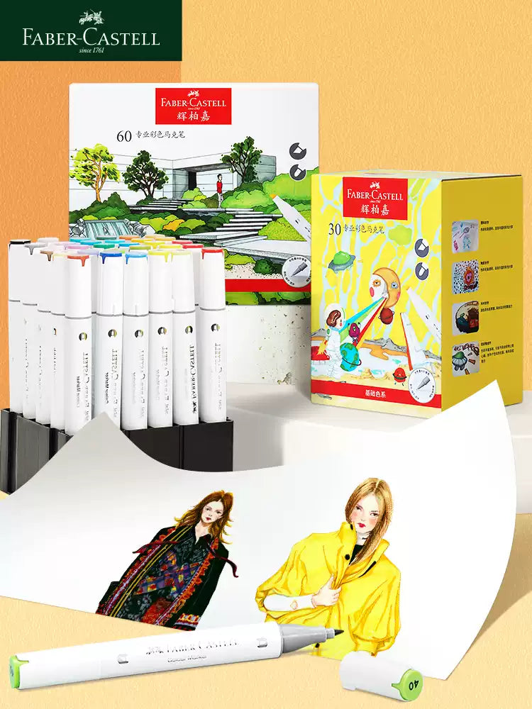 Faber-Castell Permanent Paint Markers Set