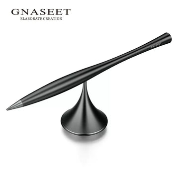 Gnaseet Inkless Pen Alloy Tip with Metal Pen Stand