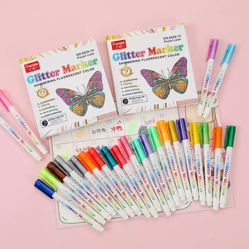 Guangna 6620 Glitter Markers Set