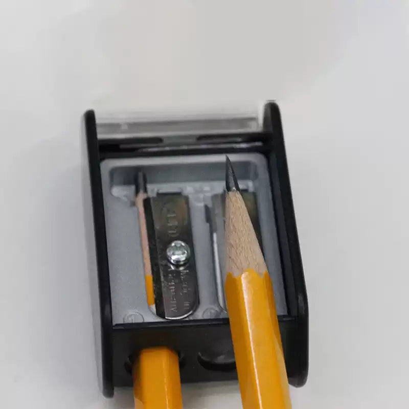 KUM AS3 Long Point Double-Hole Pencil Sharpener for Sketching & Drawing