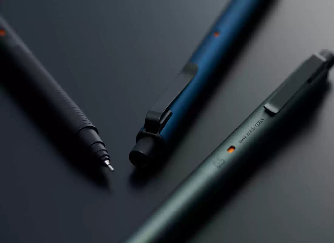 Uni Kurutoga Metal M5-KH Mechanical Pencil | Auto-Rotating Lead | 0.5mm | Metal Barrel