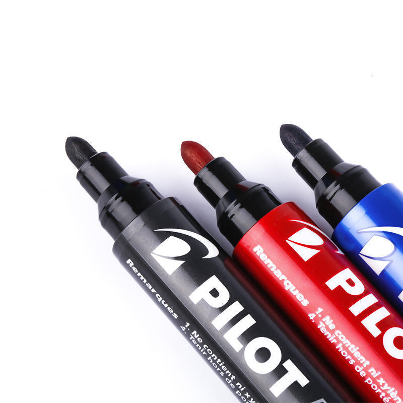 PILOT Permanent Marker 100 Bullet Tip Set 4 Pack