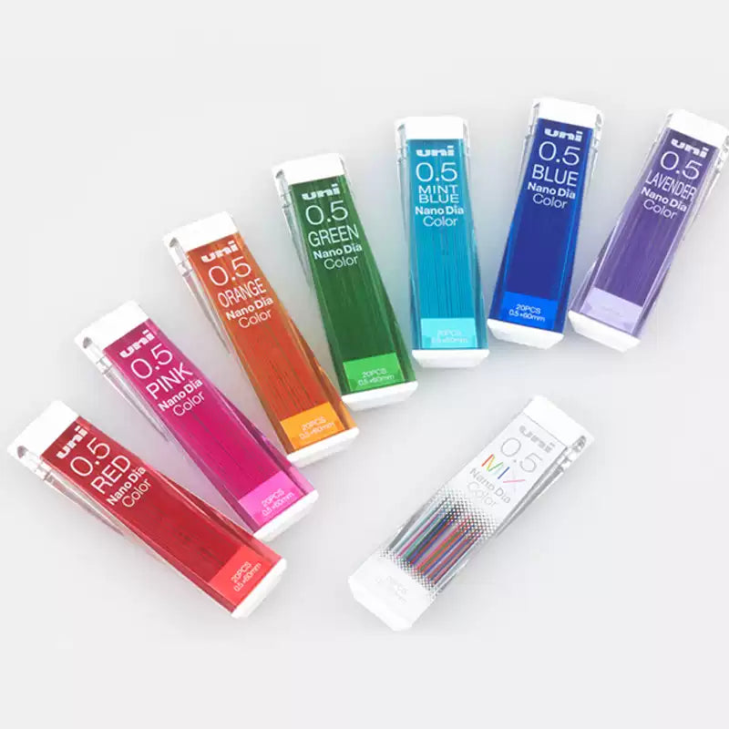Uni NanoDia Color Pencil Leads 3-Pack