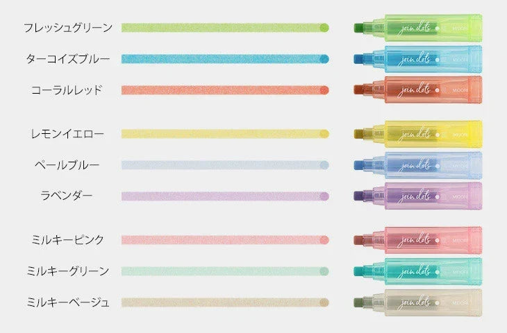 Midori DESIGNPHIL Join Dots Marker Pen 3in1