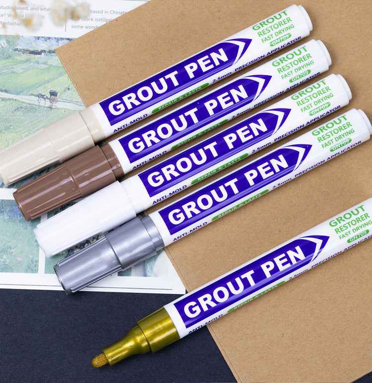Guangna 8 Colors Grout Pen Tile Gap Repair Pant Markers