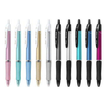 2pcs Pilot Acroball T Series Black Ballpoint Pen 0.3mm/0.5mm/0.7mm