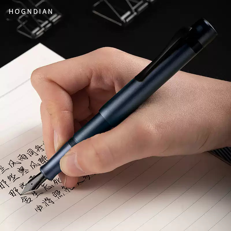 HONGDIAN M2 Aluminum Pocket Fountain Pen | Compact EDC 105mm