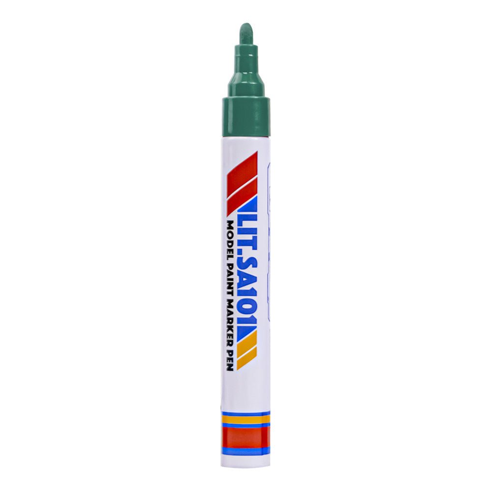 2pcs Model Paint Marker Pens Oil Based Green
