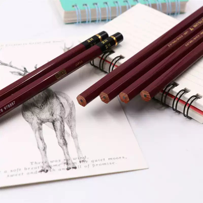 Uni Mitsubishi Hi-Uni 2H Pencil – Box of 12 | Premium Sketching & Drawing