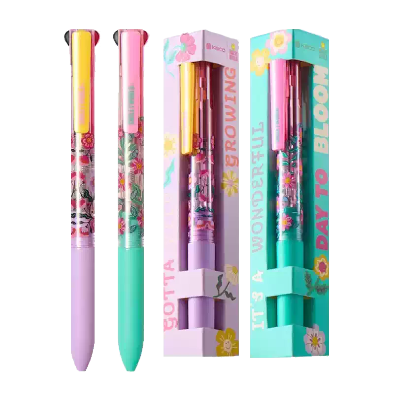 KACO Floral 3-in-1 Multi-Pen 2-Pack