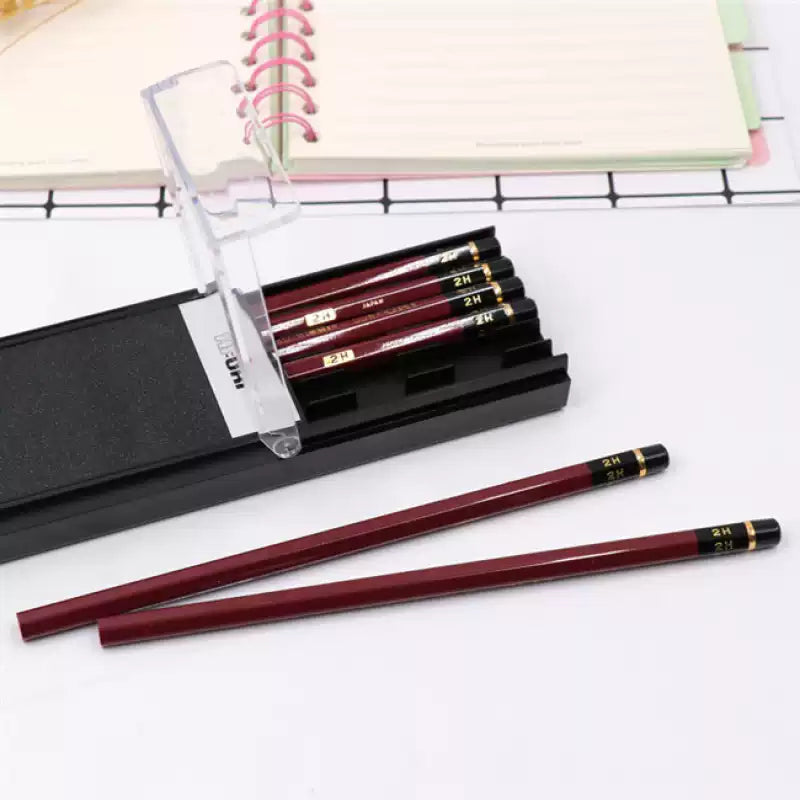 Uni Mitsubishi Hi-Uni 2H Pencil – Box of 12 | Premium Sketching & Drawing