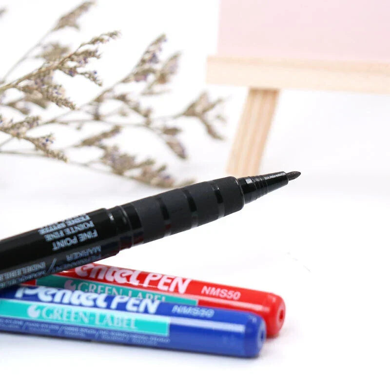 Pentel NMS50 Fine Point Permanent Marker 3 Pack