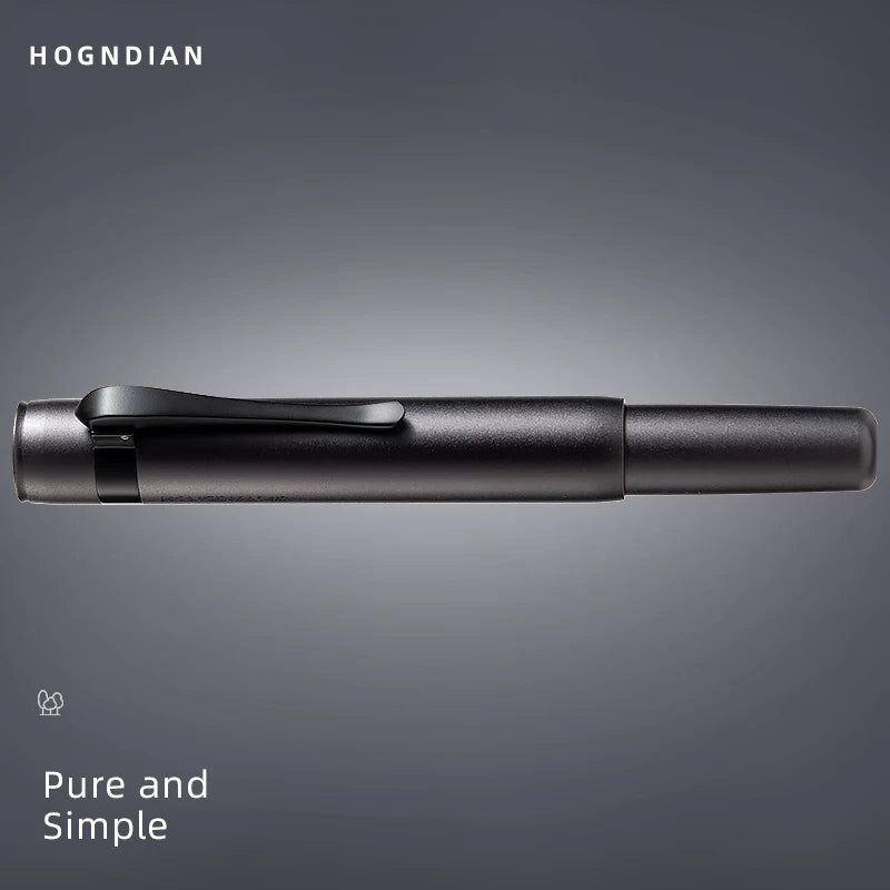 HONGDIAN M2 Aluminum Pocket Fountain Pen | Compact EDC 105mm