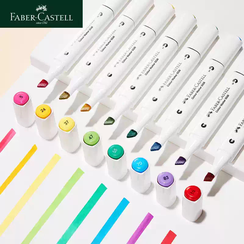 Faber-Castell Dual Tip Oil Markers Set