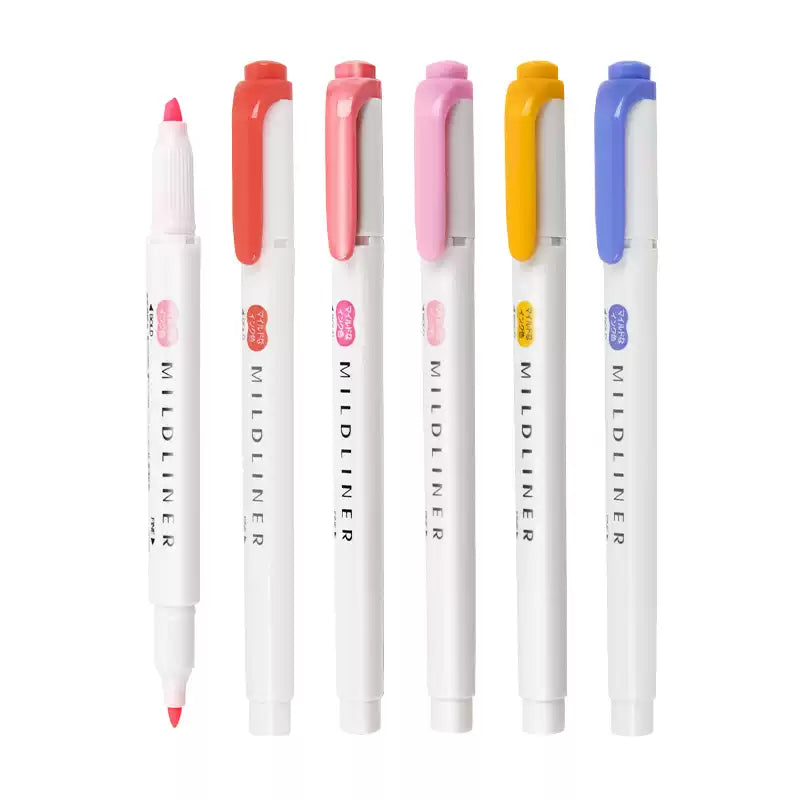 Zebra Mildliner Dual Tip Highlighters 25-Pack