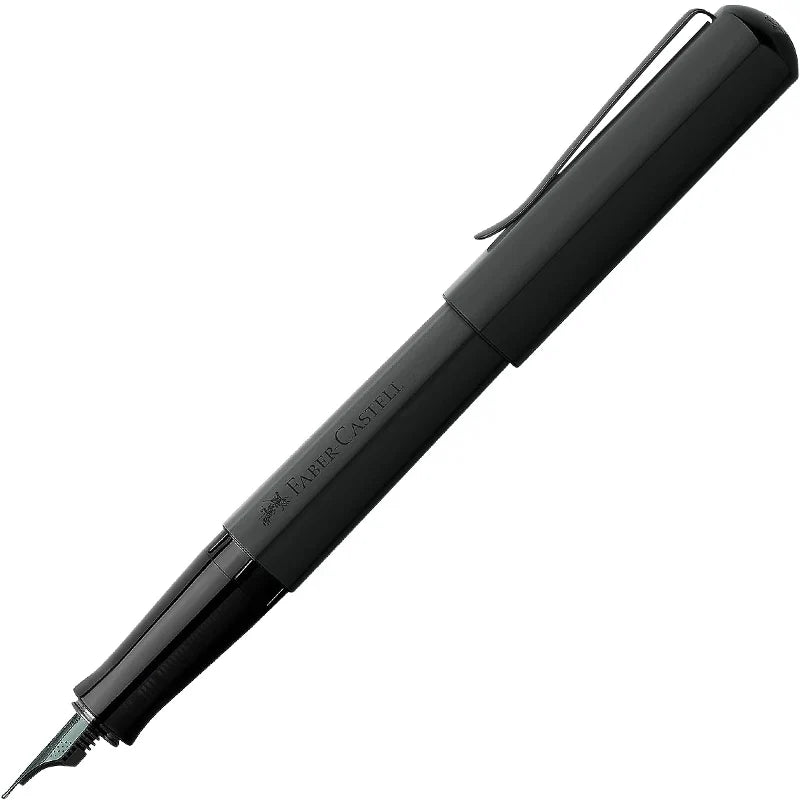 Faber Castell HEXO Fountain Pen, Blue/Black/Bronze/Silver White - TTpen