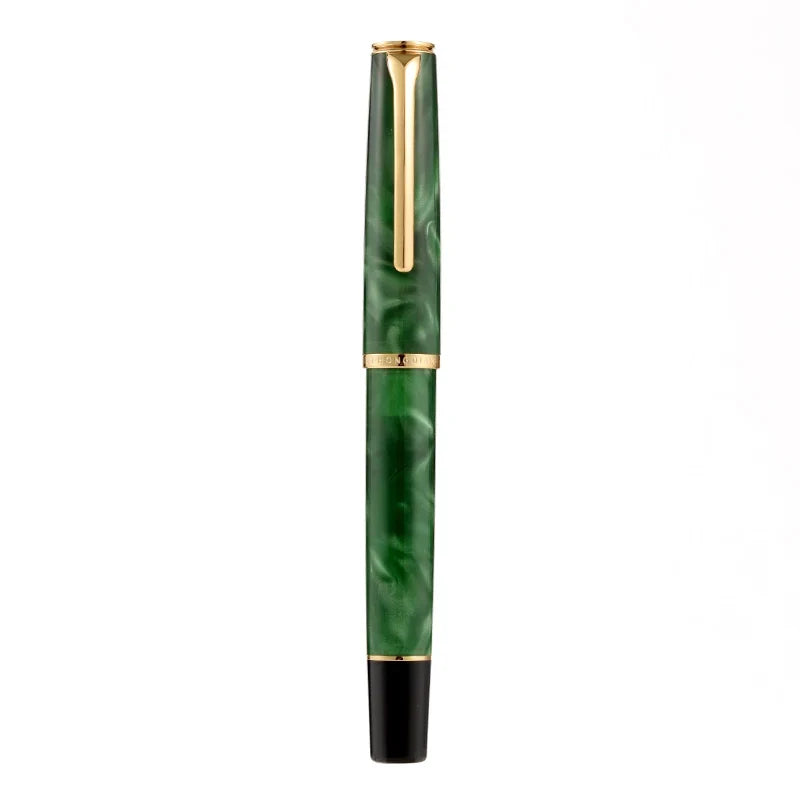 Hongdian N12 Piston Fountain Pen Fine Soft Nib Acrylic Design
