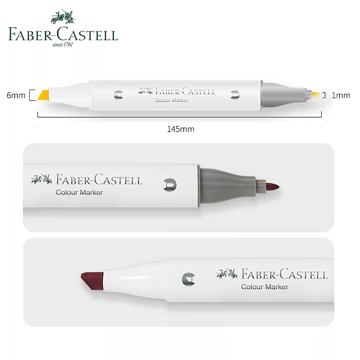 Faber-Castell Permanent Paint Markers Set