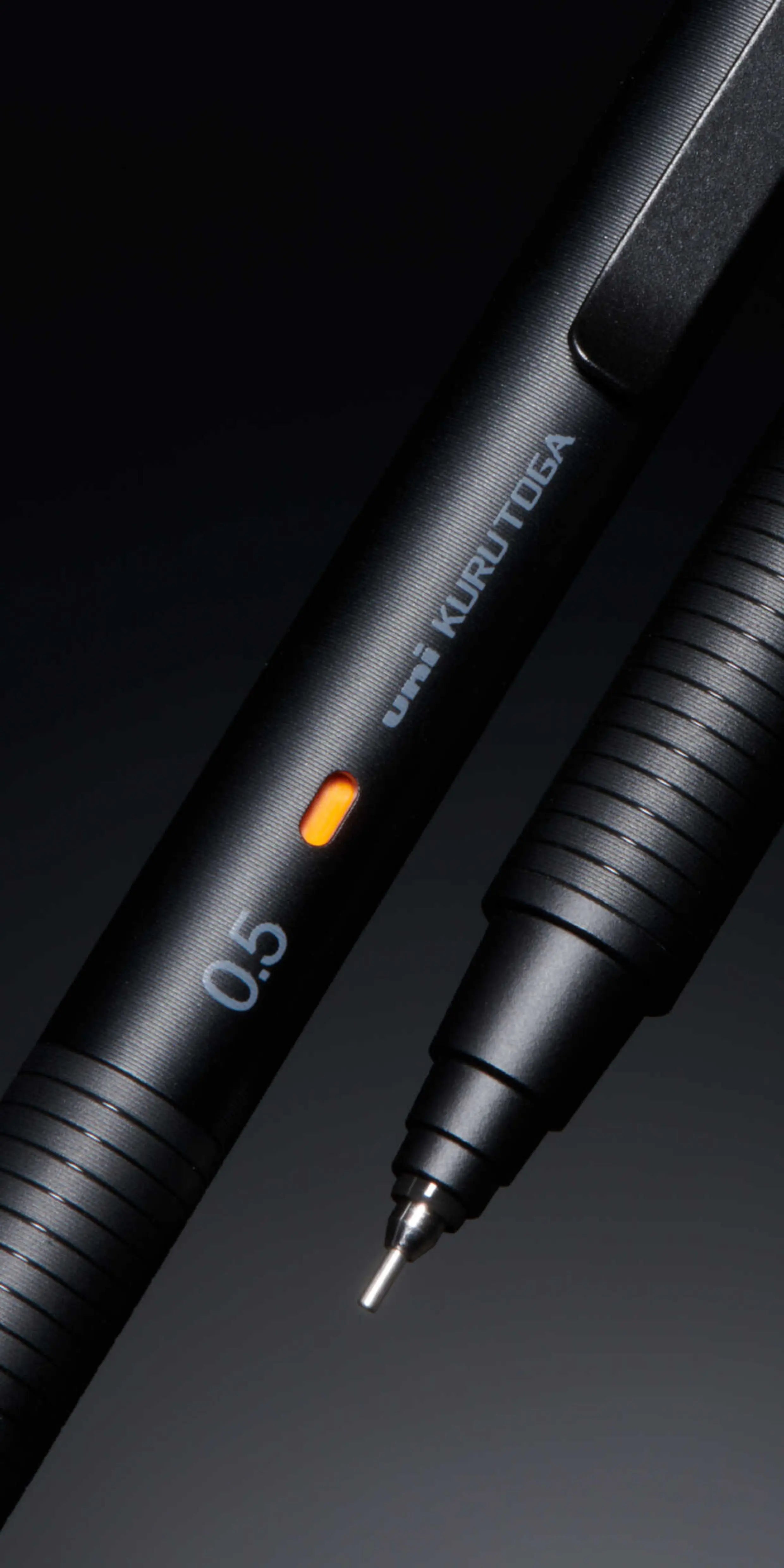 Uni Kurutoga Metal M5-KH Mechanical Pencil | Auto-Rotating Lead | 0.5mm | Metal Barrel