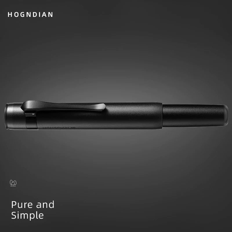 HONGDIAN M2 Aluminum Pocket Fountain Pen | Compact EDC 105mm