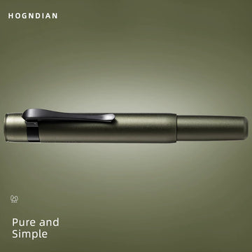 HONGDIAN M2 Aluminum Pocket Fountain Pen | Compact EDC 105mm