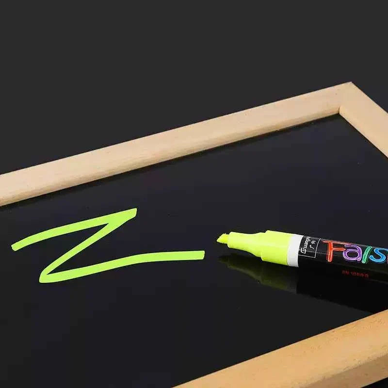Guangna Fluorescent Board Pop Markers – 5mm Tip 8/12-Color
