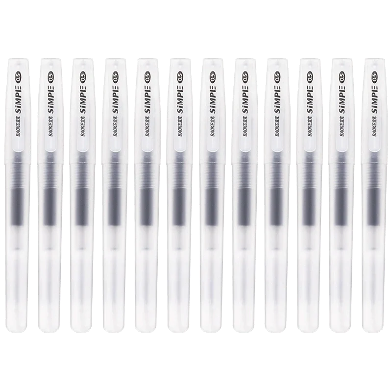 Baoke Simple Gel Pen PC3298 (Pack of 12)