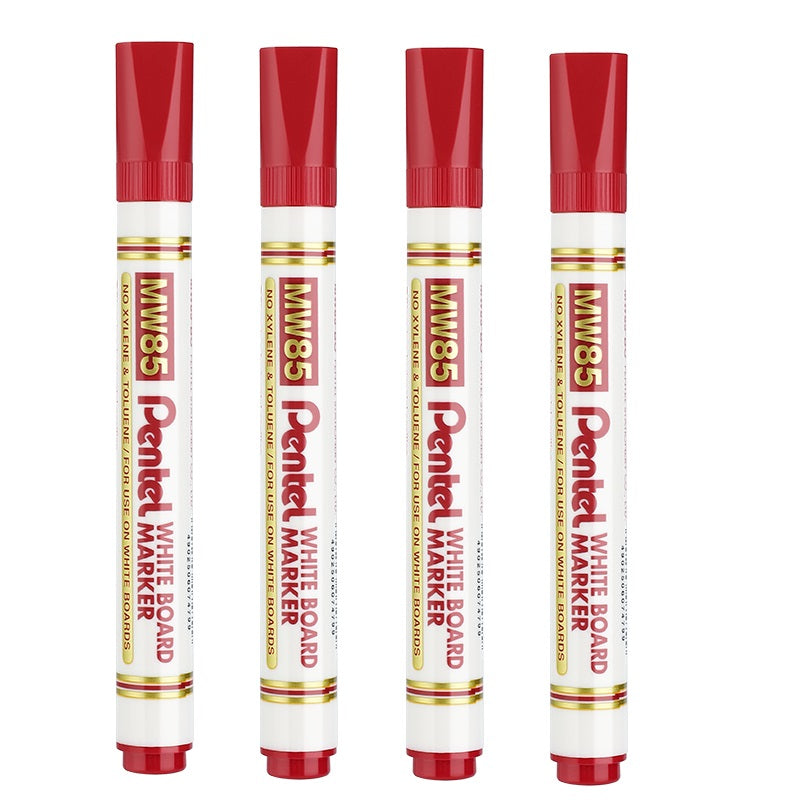 Pentel Everyday Drywipe White Board Markers 2.0mm Bullet Point MW85 4 Pack