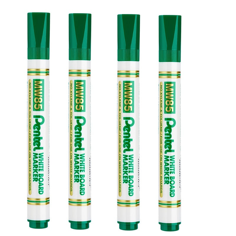 Pentel Everyday Drywipe White Board Markers 2.0mm Bullet Point MW85 4 Pack