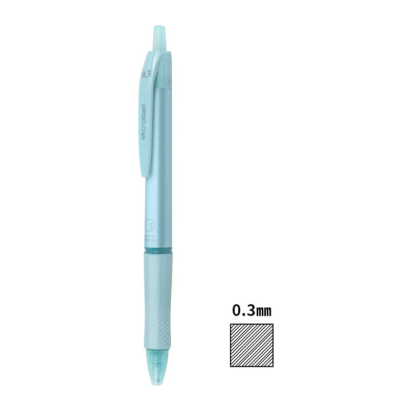2pcs Pilot Acroball T Series Black Ballpoint Pen 0.3mm/0.5mm/0.7mm
