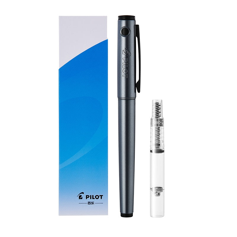 Pilot Explorer Fountain Pen - Gray - Fine Nib - TTpen