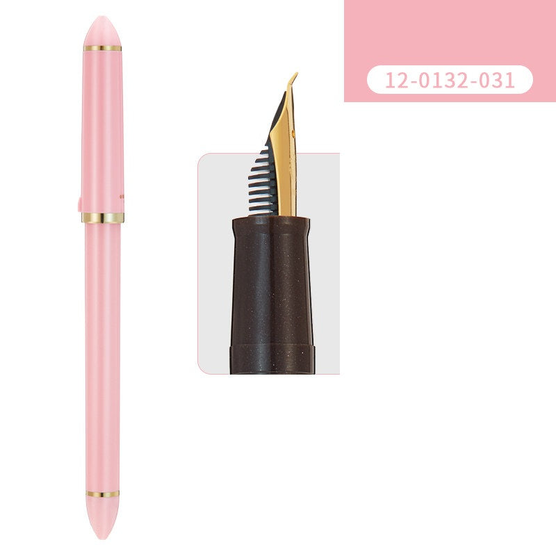 SAILOR Fude De Mannen Calligraphy Fountain Pen – Long Barrel, 40-Degree Nib