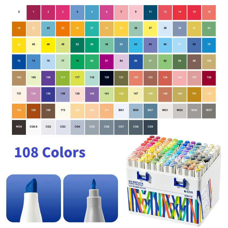 STA 9103 Dual Tip Alcohol Markers