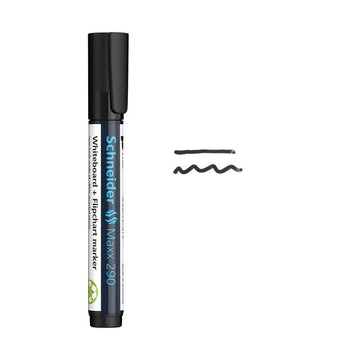 Schneider Maxx 290 Whiteboard Flipchart Marker 6 Pack