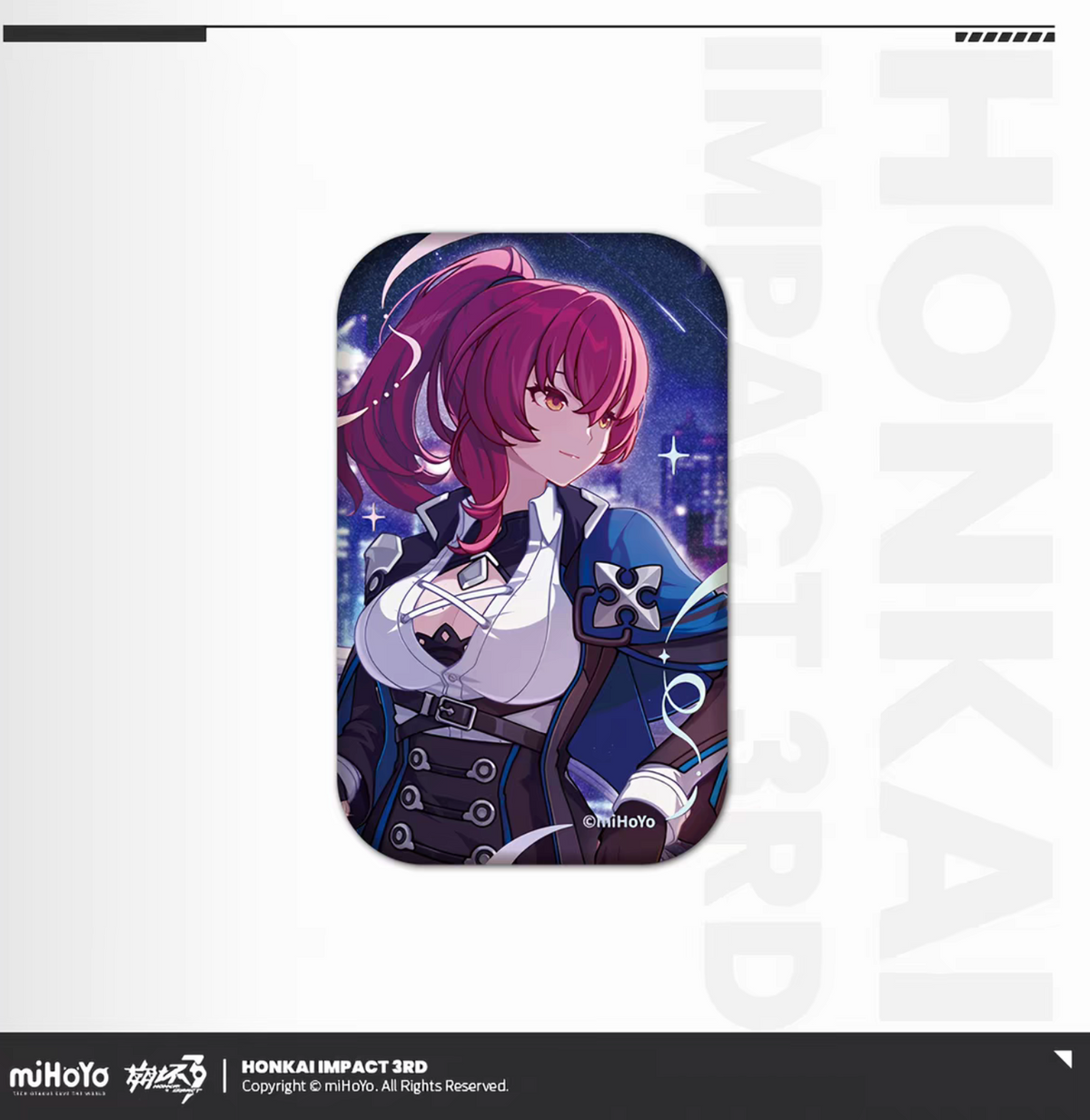 Honkai Impact 3rd Birthday Tin Badge Set