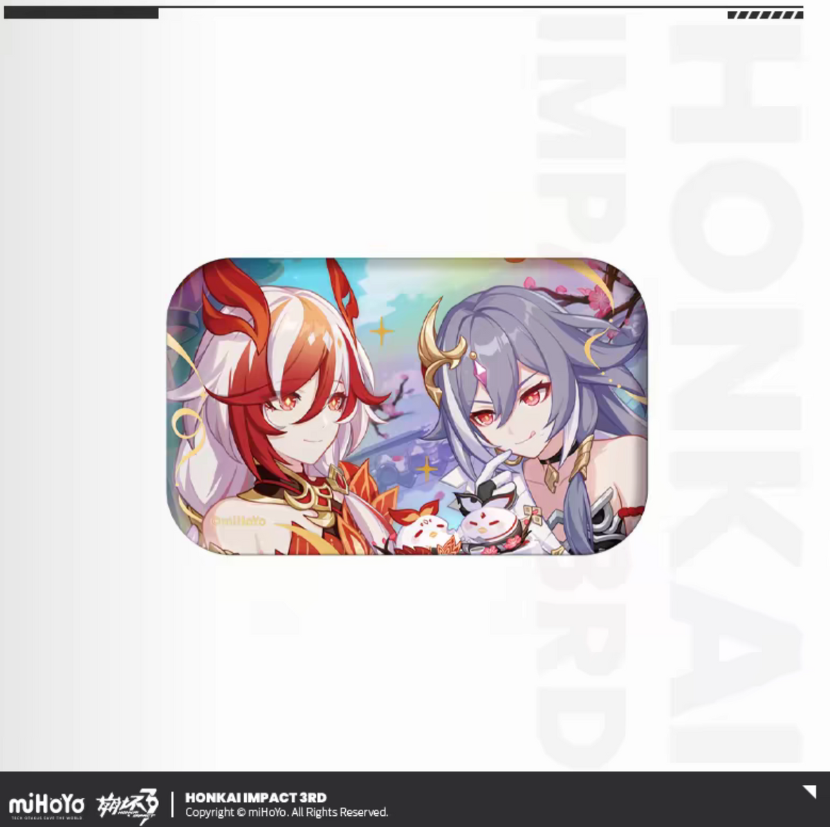 Honkai Impact 3rd Birthday Tin Badge Set