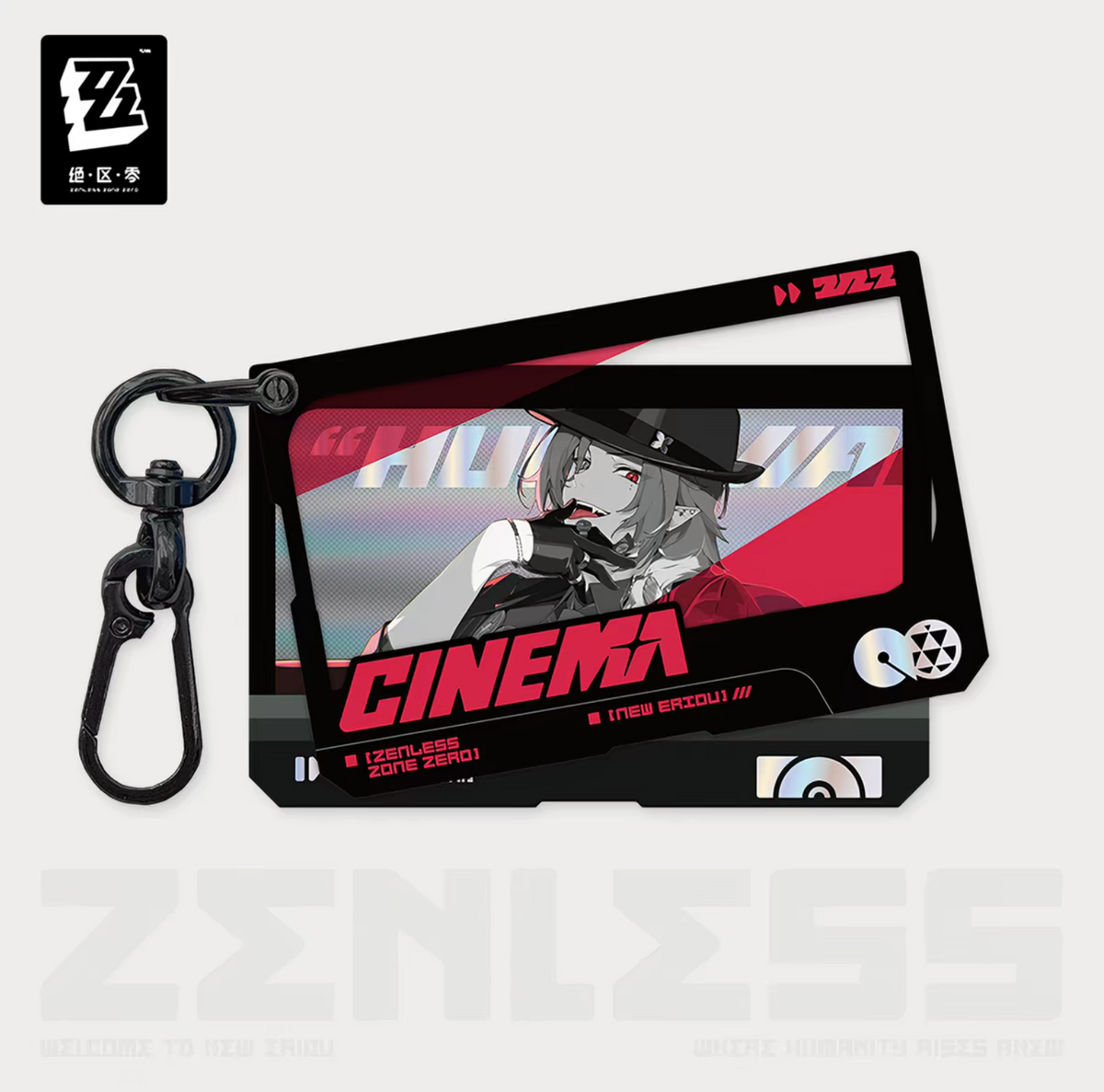 ZZZ Mockingbird Cinema Double Acrylic Keychain
